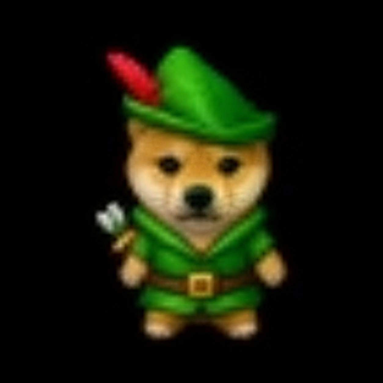 dog wif robinhat